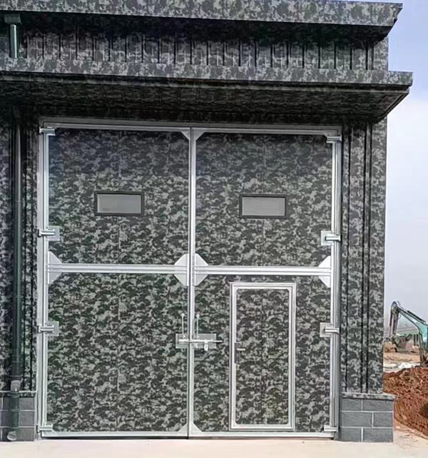 青海工业平开门