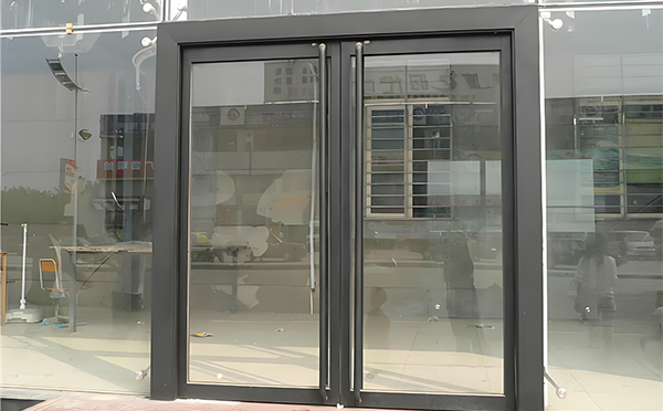 青海玻璃地弹门